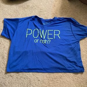 Power or nah crop top